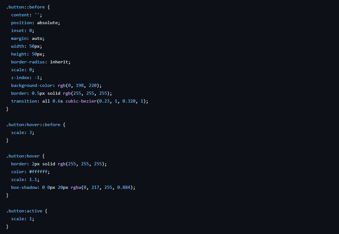 HTML structure for animated subscribe button